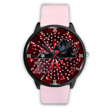 Load image into Gallery viewer, Black German Shepherd Dog Virginia Christmas Special Wrist Watch-Free Shipping
