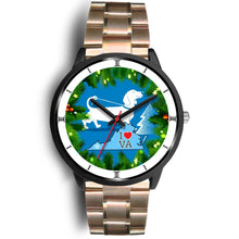 Load image into Gallery viewer, Amazing Dachshund Dog Art Virginia Christmas Special Wrist Watch-Free Shipping
