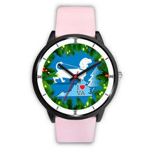 Load image into Gallery viewer, Amazing Dachshund Dog Art Virginia Christmas Special Wrist Watch-Free Shipping