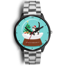 Load image into Gallery viewer, American Wirehair Cat Christmas Special Wrist Watch-Free Shipping