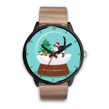 Load image into Gallery viewer, American Wirehair Cat Christmas Special Wrist Watch-Free Shipping