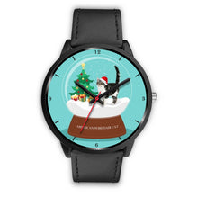 Load image into Gallery viewer, American Wirehair Cat Christmas Special Wrist Watch-Free Shipping