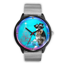 Load image into Gallery viewer, Amazing Miniature Schnauzer Dog Virginia Christmas Special Wrist Watch-Free Shipping