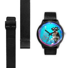 Load image into Gallery viewer, Amazing Miniature Schnauzer Dog Virginia Christmas Special Wrist Watch-Free Shipping