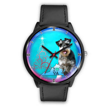 Load image into Gallery viewer, Amazing Miniature Schnauzer Dog Virginia Christmas Special Wrist Watch-Free Shipping