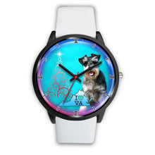 Load image into Gallery viewer, Amazing Miniature Schnauzer Dog Virginia Christmas Special Wrist Watch-Free Shipping