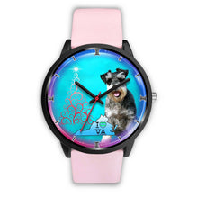 Load image into Gallery viewer, Amazing Miniature Schnauzer Dog Virginia Christmas Special Wrist Watch-Free Shipping