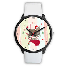 Load image into Gallery viewer, American Bobtail Cat California Christmas Special Wrist Watch-Free Shipping