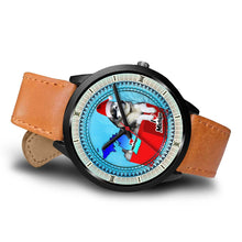 Load image into Gallery viewer, Alaskan Malamute Dog Michigan Christmas Special Wrist Watch-Free Shipping