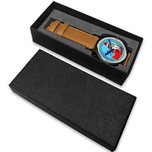 Load image into Gallery viewer, Alaskan Malamute Dog Michigan Christmas Special Wrist Watch-Free Shipping