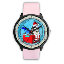 Load image into Gallery viewer, Alaskan Malamute Dog Michigan Christmas Special Wrist Watch-Free Shipping