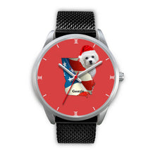 Load image into Gallery viewer, Bichon Frise Georgia Christmas Special Wrist Watch-Free Shipping