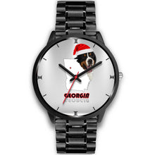Load image into Gallery viewer, Bernese Mountain Dog Georgia Christmas Special Wrist Watch-Free Shipping