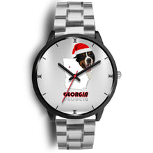 Load image into Gallery viewer, Bernese Mountain Dog Georgia Christmas Special Wrist Watch-Free Shipping