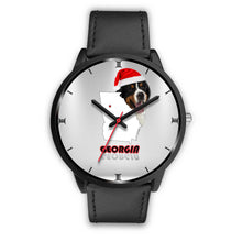 Load image into Gallery viewer, Bernese Mountain Dog Georgia Christmas Special Wrist Watch-Free Shipping