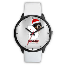 Load image into Gallery viewer, Bernese Mountain Dog Georgia Christmas Special Wrist Watch-Free Shipping