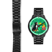 Load image into Gallery viewer, Bernese Mountain Dog Michigan Christmas Special Wrist Watch-Free Shipping