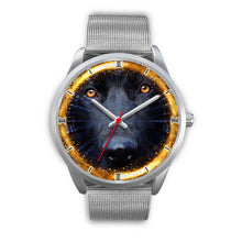 Load image into Gallery viewer, Black German Shepherd Dog Michigan Christmas Special Wrist Watch-Free Shipping