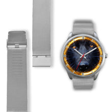 Load image into Gallery viewer, Black German Shepherd Dog Michigan Christmas Special Wrist Watch-Free Shipping