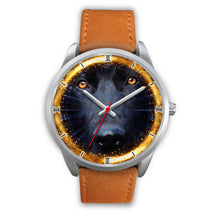 Load image into Gallery viewer, Black German Shepherd Dog Michigan Christmas Special Wrist Watch-Free Shipping