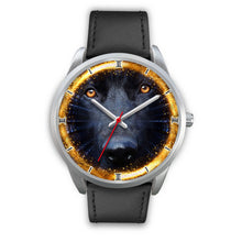 Load image into Gallery viewer, Black German Shepherd Dog Michigan Christmas Special Wrist Watch-Free Shipping