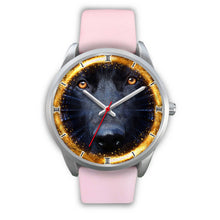 Load image into Gallery viewer, Black German Shepherd Dog Michigan Christmas Special Wrist Watch-Free Shipping