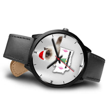 Load image into Gallery viewer, Birman Cat Washington Christmas Special Wrist Watch-Free Shipping