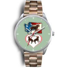 Load image into Gallery viewer, American Water Spaniel Washington Christmas Special Wrist Watch-Free Shipping