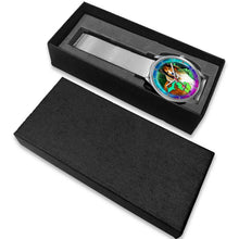 Load image into Gallery viewer, Amazing Rough Collie Dog Art Michigan Christmas Special Wrist Watch-Free Shipping