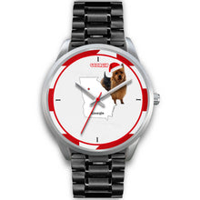 Load image into Gallery viewer, Australian Terrier Georgia Christmas Special Wrist Watch-Free Shipping