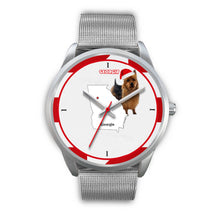 Load image into Gallery viewer, Australian Terrier Georgia Christmas Special Wrist Watch-Free Shipping