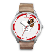 Load image into Gallery viewer, Australian Terrier Georgia Christmas Special Wrist Watch-Free Shipping