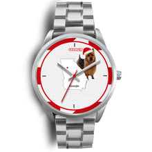 Load image into Gallery viewer, Australian Terrier Georgia Christmas Special Wrist Watch-Free Shipping