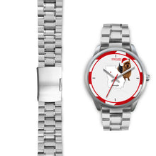 Load image into Gallery viewer, Australian Terrier Georgia Christmas Special Wrist Watch-Free Shipping