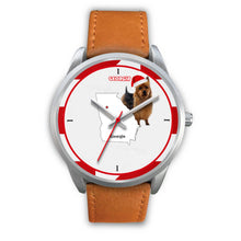 Load image into Gallery viewer, Australian Terrier Georgia Christmas Special Wrist Watch-Free Shipping