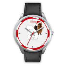 Load image into Gallery viewer, Australian Terrier Georgia Christmas Special Wrist Watch-Free Shipping