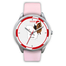 Load image into Gallery viewer, Australian Terrier Georgia Christmas Special Wrist Watch-Free Shipping