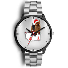 Load image into Gallery viewer, Australian Terrier Washington Christmas Special Wrist Watch-Free Shipping