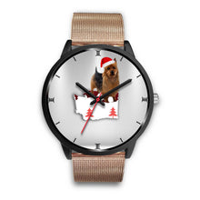 Load image into Gallery viewer, Australian Terrier Washington Christmas Special Wrist Watch-Free Shipping