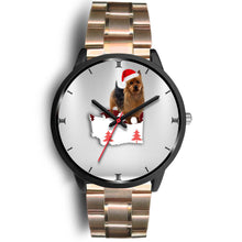 Load image into Gallery viewer, Australian Terrier Washington Christmas Special Wrist Watch-Free Shipping