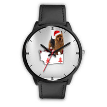 Load image into Gallery viewer, Australian Terrier Washington Christmas Special Wrist Watch-Free Shipping