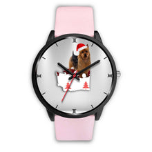 Load image into Gallery viewer, Australian Terrier Washington Christmas Special Wrist Watch-Free Shipping