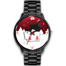 Load image into Gallery viewer, Afghan Hound Washington Christmas Special Wrist Watch-Free Shipping
