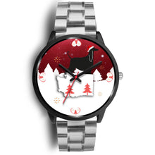Load image into Gallery viewer, Afghan Hound Washington Christmas Special Wrist Watch-Free Shipping