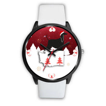 Load image into Gallery viewer, Afghan Hound Washington Christmas Special Wrist Watch-Free Shipping