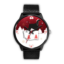 Load image into Gallery viewer, Afghan Hound Washington Christmas Special Wrist Watch-Free Shipping