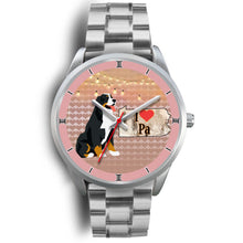 Load image into Gallery viewer, Bernese Mountain Dog Pennsylvania Christmas Special Wrist Watch-Free Shipping