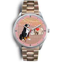 Load image into Gallery viewer, Bernese Mountain Dog Pennsylvania Christmas Special Wrist Watch-Free Shipping