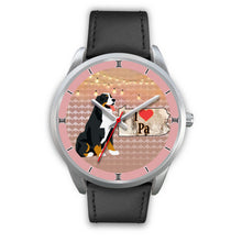 Load image into Gallery viewer, Bernese Mountain Dog Pennsylvania Christmas Special Wrist Watch-Free Shipping