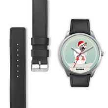 Load image into Gallery viewer, Akita Dog Georgia Christmas Special Wrist Watch-Free Shipping